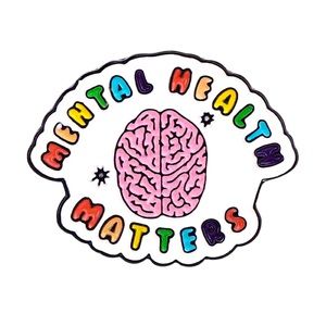 “Mental Health Matters” Festival Hat Pin